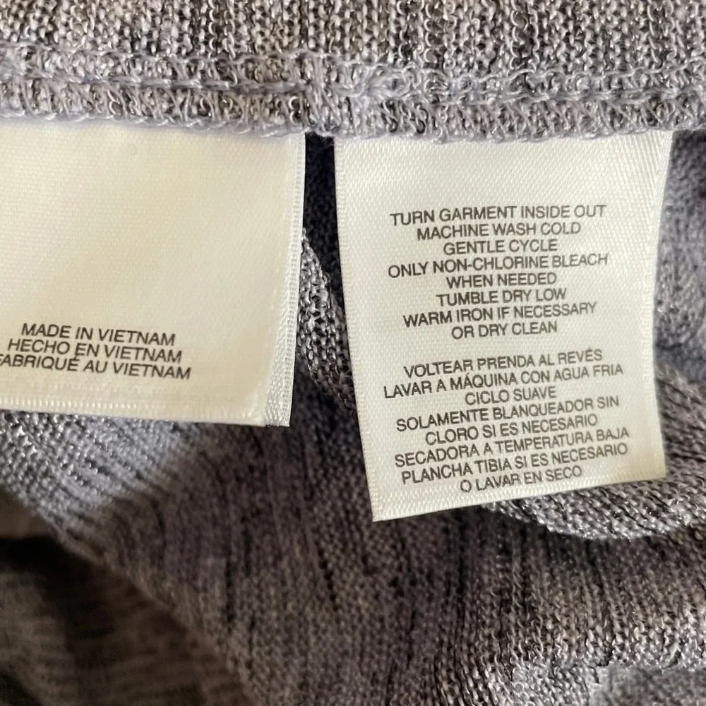 Kasper Womens Duster Cardigan 2X Lavender Heathered Knit Open Front Longline - Picture 7 of 10